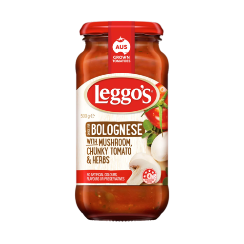 Bolognese with Mushroom Pasta Sauce 500g